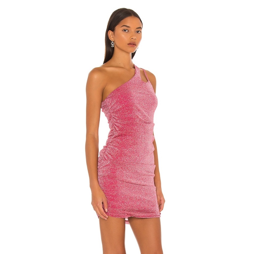 Jayden Mini Dress in Berry